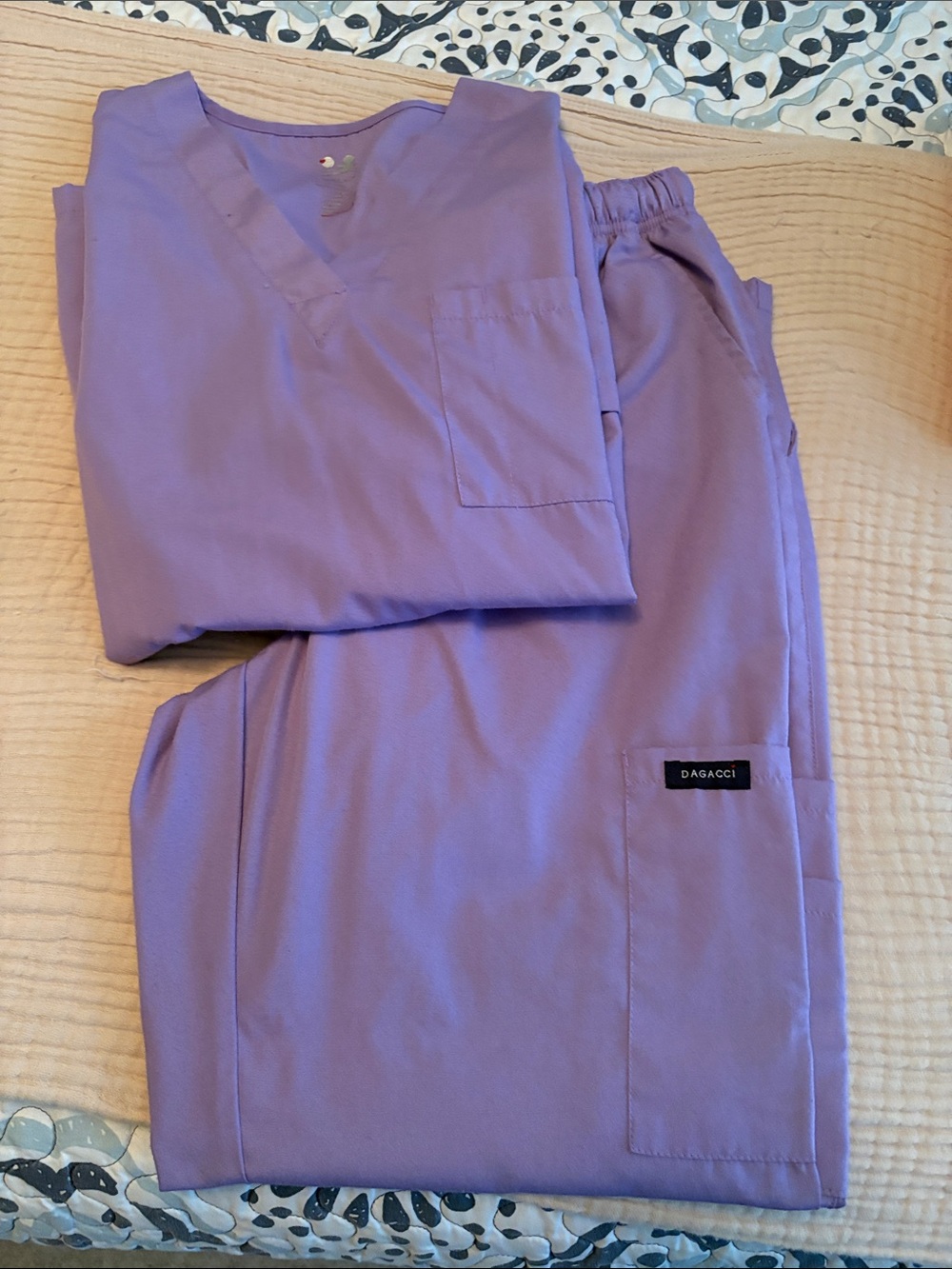Dagacci Women's Lavender Jogger Sweatpants - Soft Elastic Waist